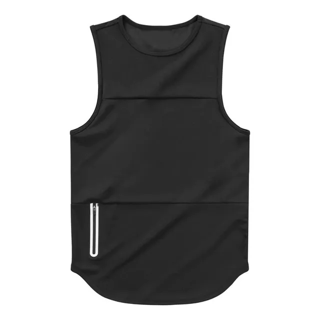 Camiseta Deportiva Dry Fit Polera Negra Hombre Ejercicio