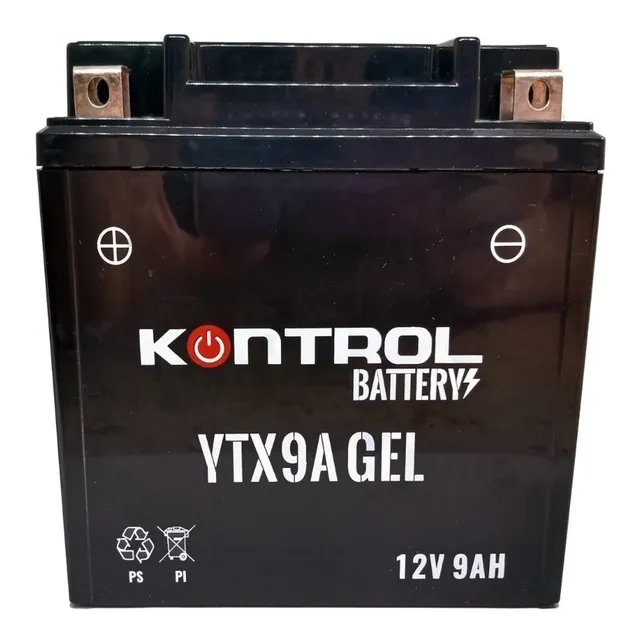 Bateria Ytx9a Kontrol Gel 12n9-4b Pulsar Apache Gn Gs Evo 