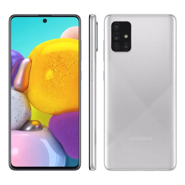 Usado: Samsung A71 128 Gb Cinza - Regular