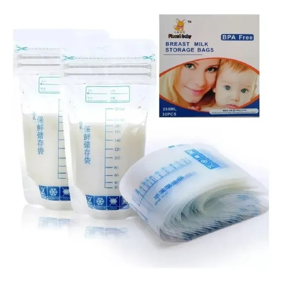 Pack De 30 Bolsas Para El Almacenamiento De Leche Materna
