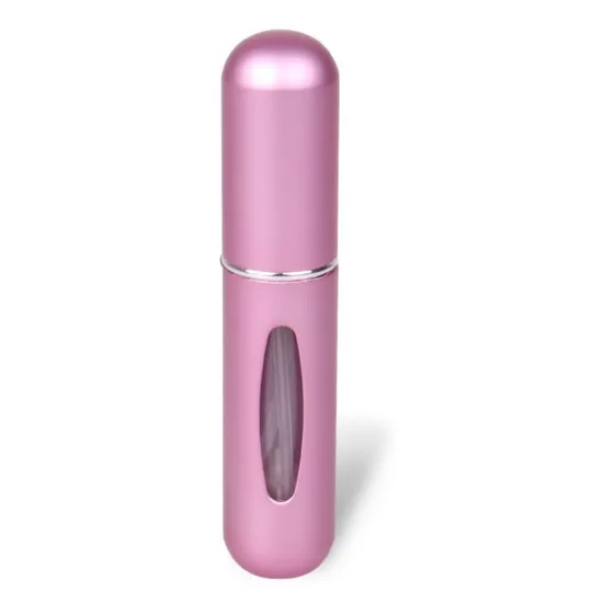 Mini Botella Atomizadora Perfume Recargable Portátil Iluminaras