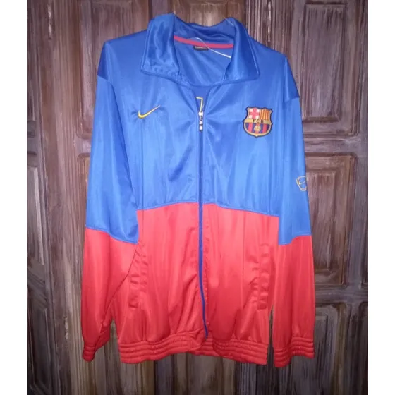 Chaqueta Deportiva Barcelona. Usada. Muy Buen Edo.talla Gde.