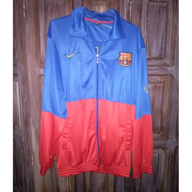 Chaqueta Deportiva Barcelona. Usada. Muy Buen Edo.talla Gde.