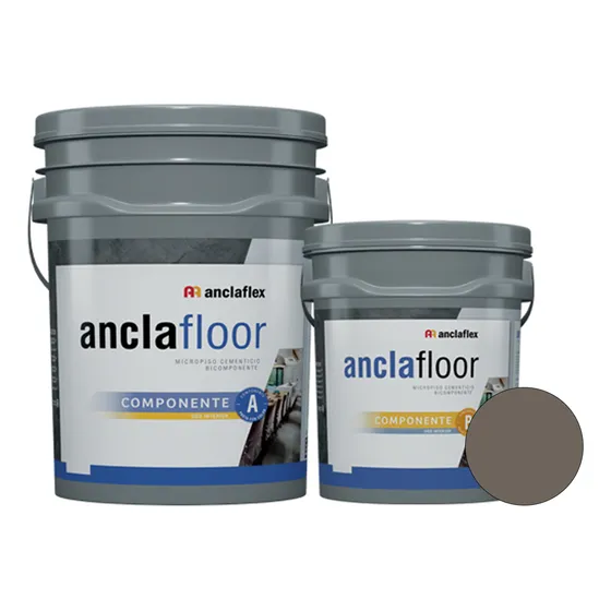 Anclafloor Micropiso Cementicio Bicomponente 7k Anclaflex Mm