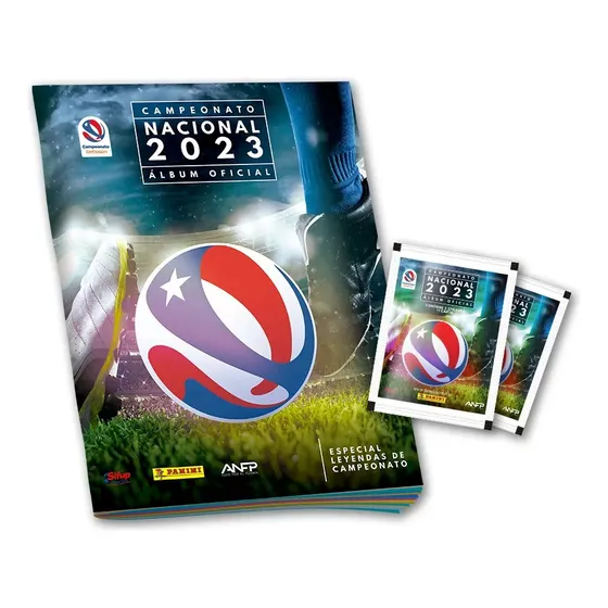Album Campeonato Nacional 2023 + 20 Sobres 
