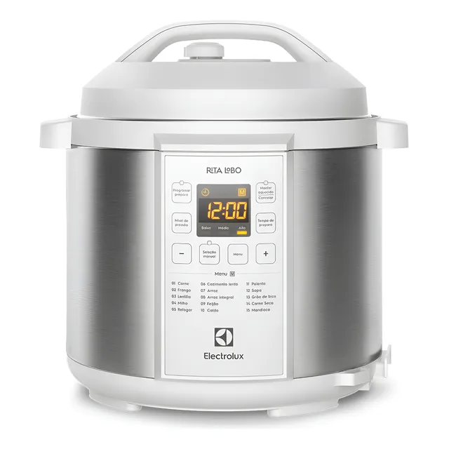 Panela De Pressão Elétrica Electrolux 6l Branca Experience P Cor Branco Frequência 60 Mhz