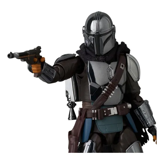 Star Wars The Mandalorian Mafex 256 Chrome Ver