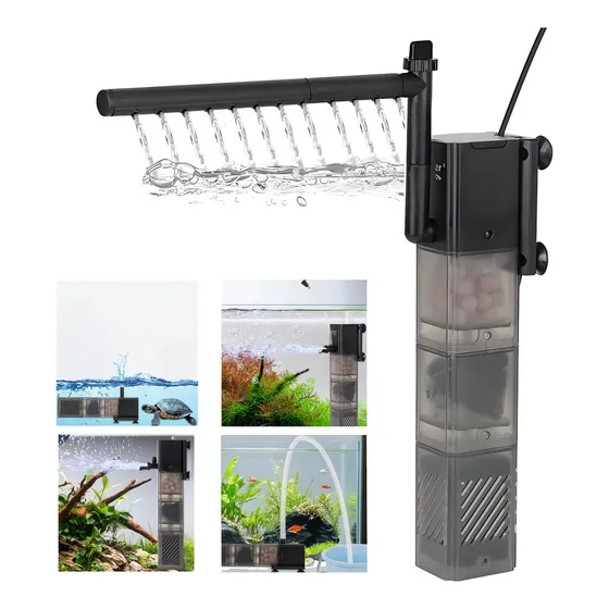 Filtro Interno Para Pecera Acuario 5 En 1 230l/h Para Pecera de 8 A 50 Litros Hygger