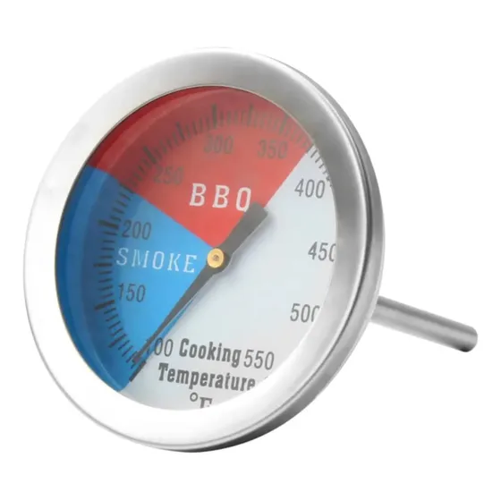 Termómetro Para Horno Acero Inoxidable Medidor Parrillera 