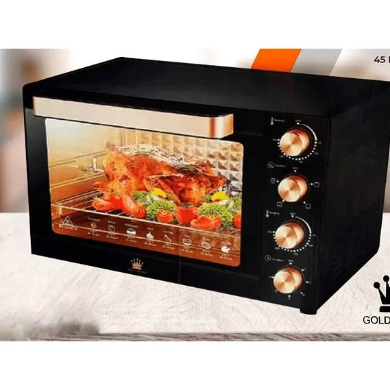 Horno Eléctrico Gold Crown 30l Con Rostizador 