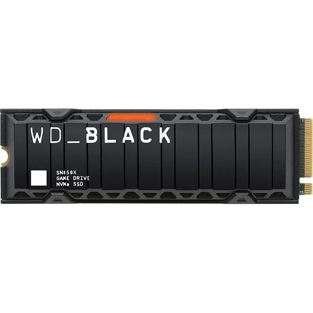 interno Western Digital WD Black SN850X WDS100T2XHE 1TB negro