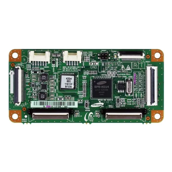 Bn96-16507a   Main Logic Ctrl Board Ea 