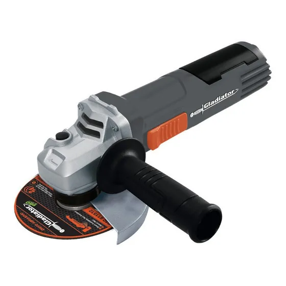Amoladora Angular Gladiator Pro AA 615/5 de 50 Hz/60 Hz Color Gris Oscuro 800W 220V con 1 Llave