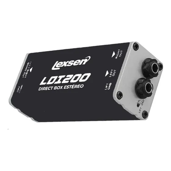 Direct Box Lexsen Estéreo Ldi200 Passivo
