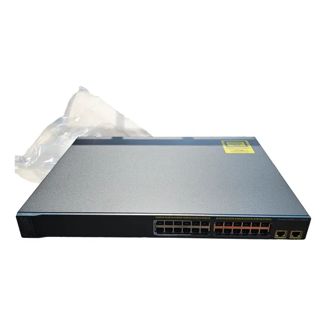 Switch Cisco 24 Puertos Ws-c2960-24lt-l De 8 Puertos Poe New