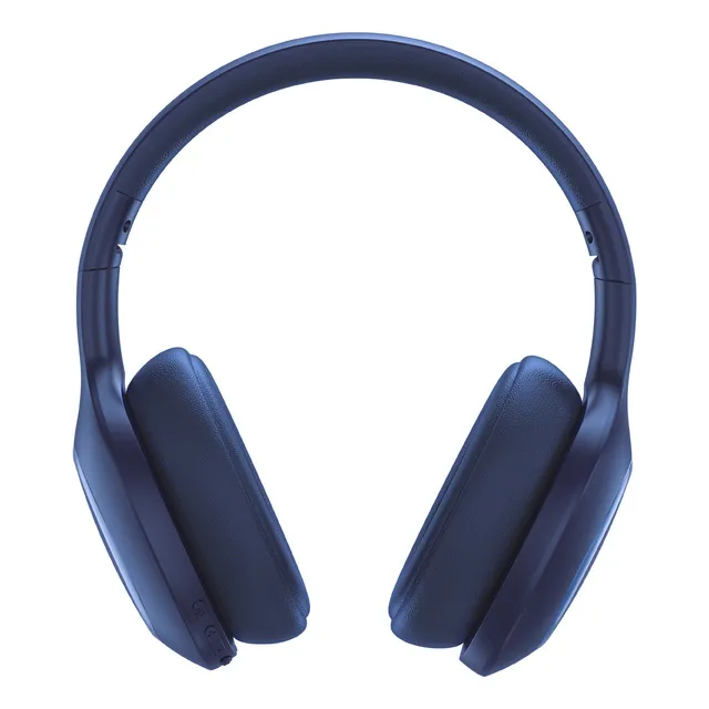 Audífonos Bluetooth On Ear Inalámbrico Recargables Color Azul