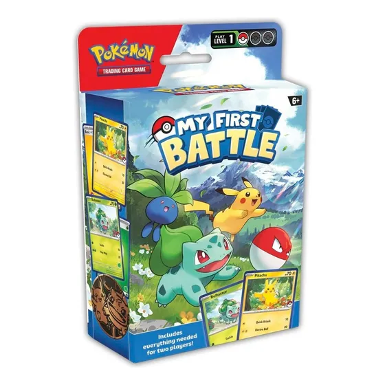 Pokémon Tcg Original: My First Battle Pikachu Y Bulbasaur