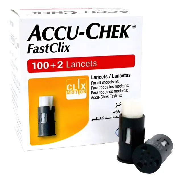 Accu Chek Fastclix Lancetas X 102 color Negro