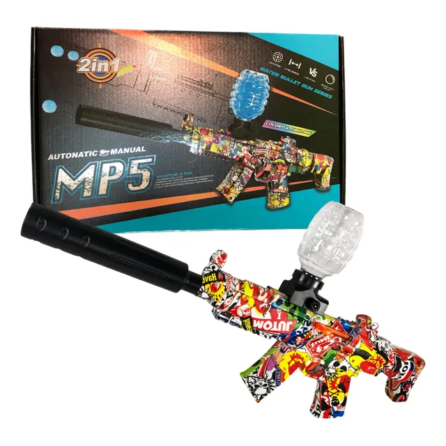 Pistola Hidrogel Arma Juguete Rifle Sonido Veoquiero