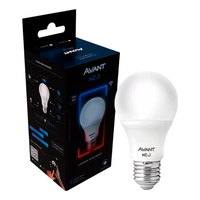 Lâmpada Smart Bulbo Led Wifi Inteligente Dimerizavel C/ritmo Cor Da Luz Branco-frio / Bran... Lâmpada Smart Bulbo Led Wifi Inteligente Dimerizavel C/ritmo Cor Da Luz Branco-frio / Bran...