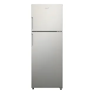 Refrigerador Con Freezer Acros At1130 Color Gris Con Capacidad De 320l
