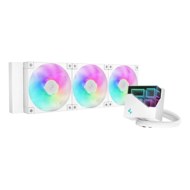 Enfriador de agua Deepcool Antifugas Argb Lt360 Deepcool blanco