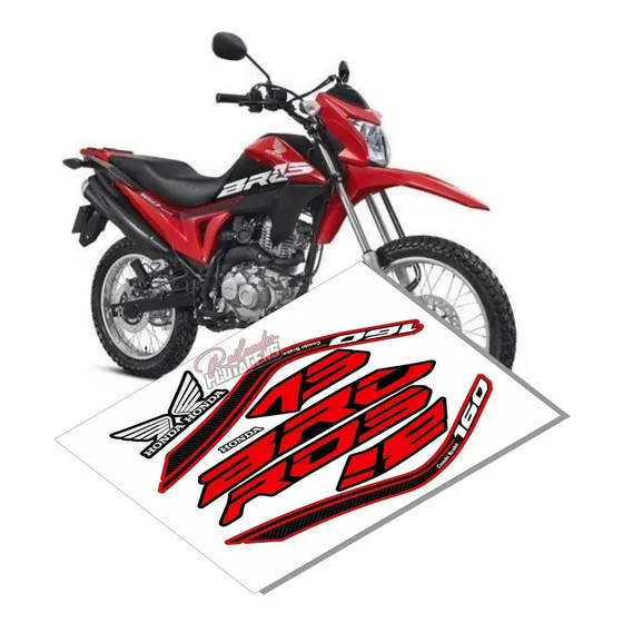 Faixas Adesivos Bros 160 2016 2017 2018 Cores Personalizadas