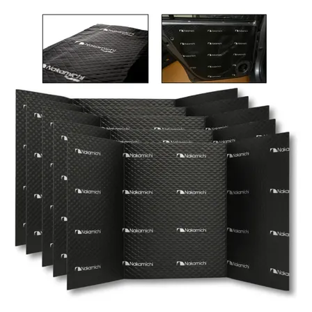 Kit 5 Mantas Acústicas Tratamento Automotiva Nakamichi