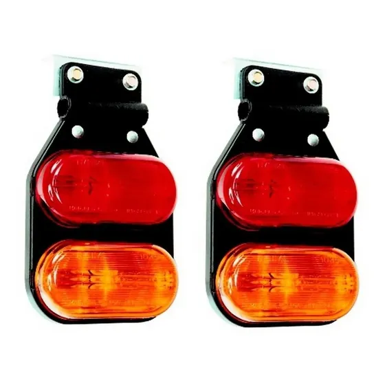 Kit2 Faro Trasero Baiml 1035 Colgante Doble Camion Universal