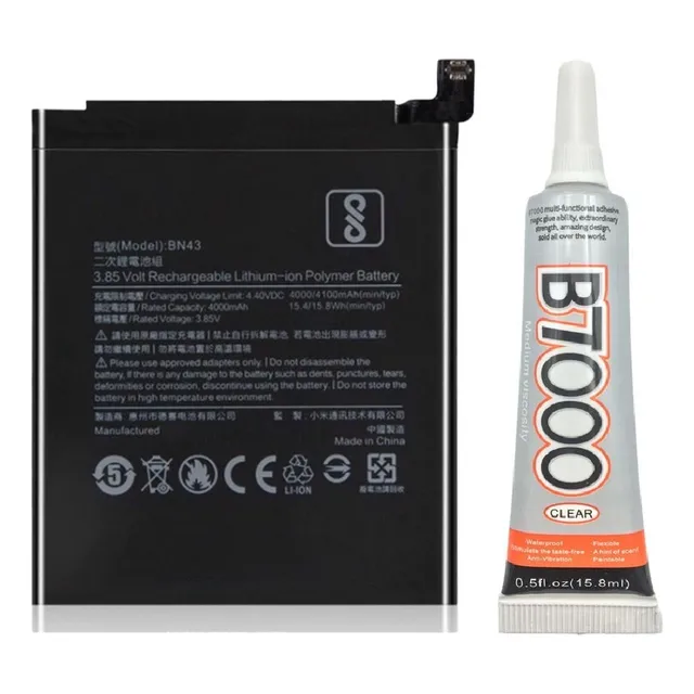 Bateira Para Xiaomi Redmi Note 4 / Note 4x Bn43 C/ Brinde