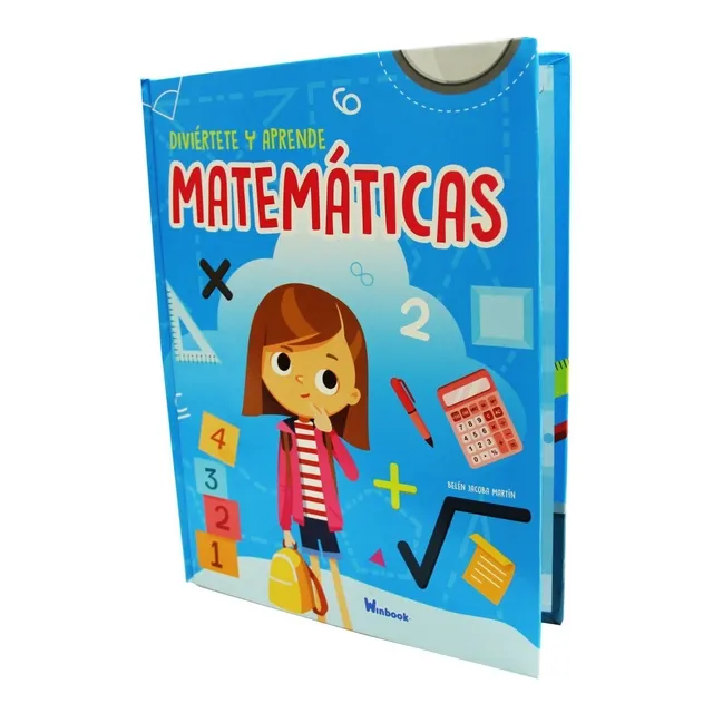 Taller de Matemáticas, de María Mañeru. Editorial Winbook Kids, tapa dura, edición 2019 en español, 2019