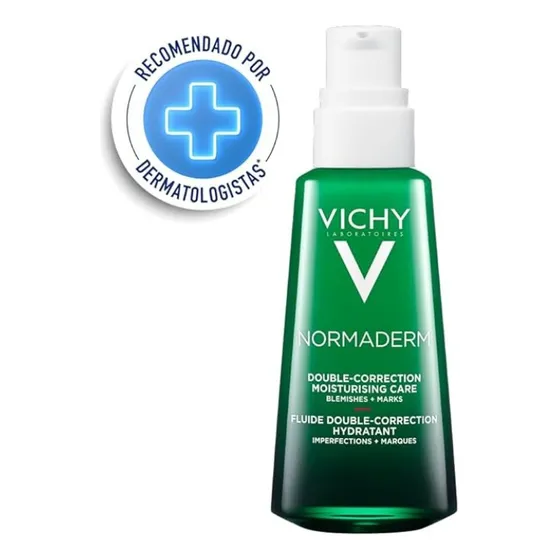 Sérum Facial Normaderm Double Correction Anti acne 50g Vichy Dia Noite Pele Oleosa