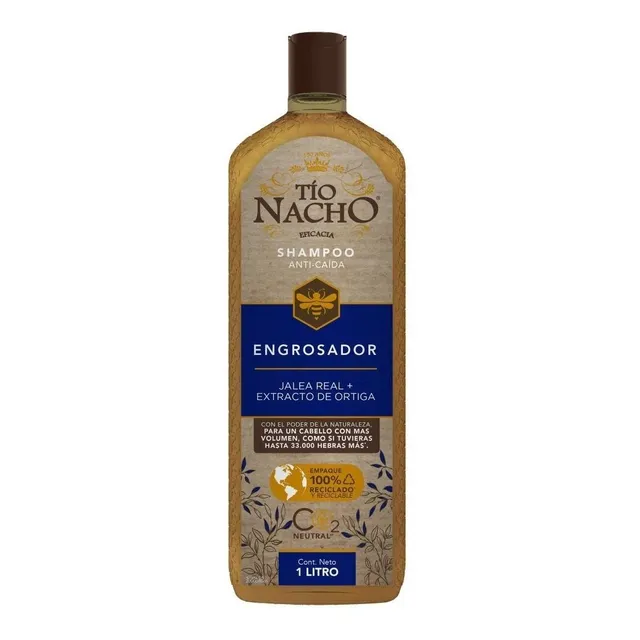 Shampoo Anti Caída Tío Nacho Engrosador 1 Litro