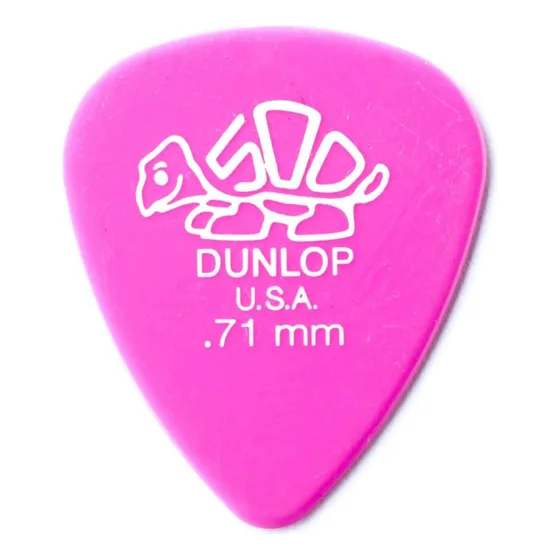 Pajita Rosa Delrin 500 Dunlop 14r.71 Cod.1802 18 Color Rosa
