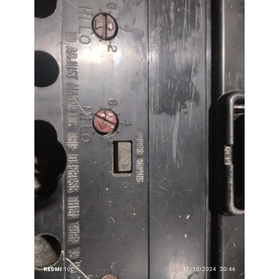 Breaker  Westinghouse 400amp Con Trip De. 400 Modelo La