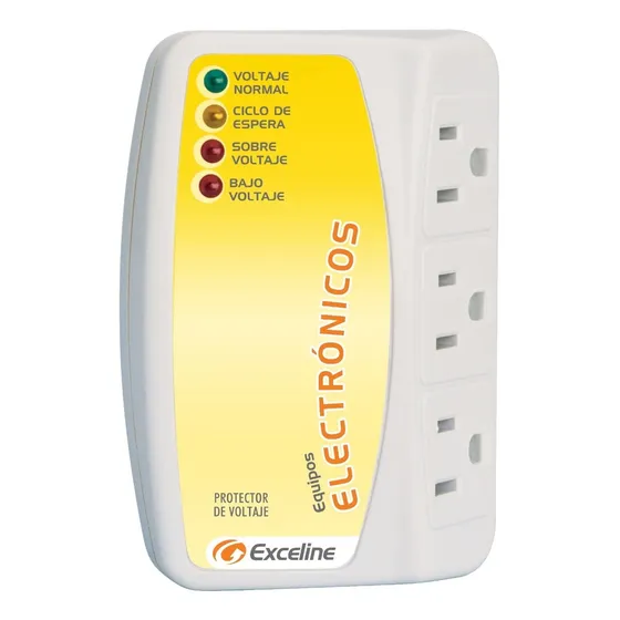 Protector De Voltaje Para Equipos Electrónicos Exceline