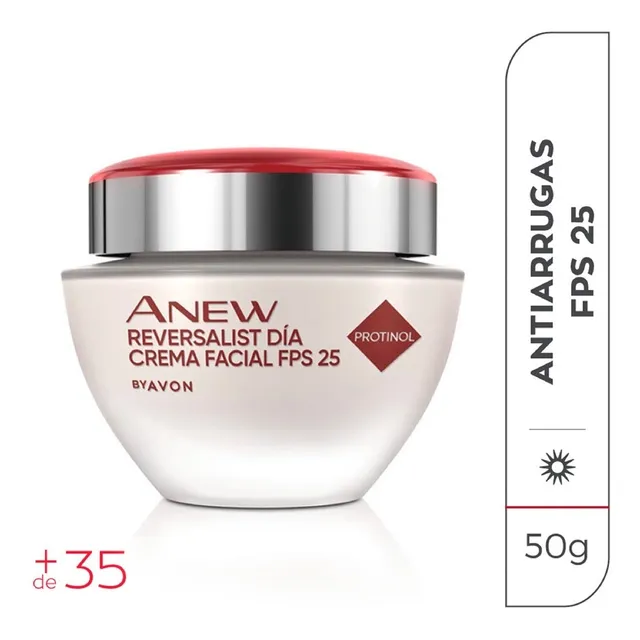 Avon Anew Reversalist Crema Dia 50grs Fps25 Protinol Antieda