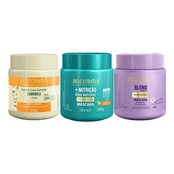 Cronograma Bio Extratus Cabelos Claros 250g