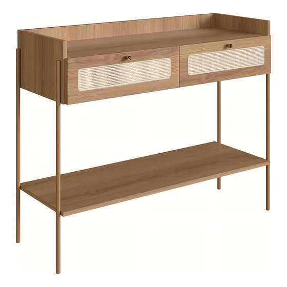 Aparador 2 Gavetas Palhinha Linha Oslo Hanover Artesano