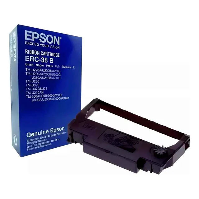 Cinta Epson Erc-38 B Original Erc38b Negro