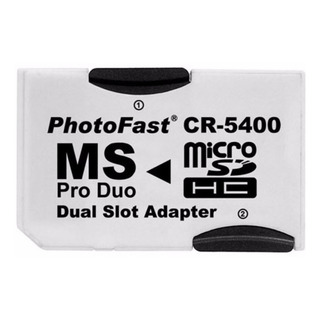 Adaptador Pro Duo Doble Memoria Micro Sd Para Psp Camaras Adaptador Pro Duo Doble Memoria Micro Sd Para Psp Camaras