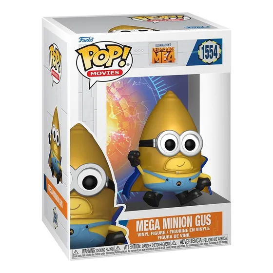 Funko Pop Despicable Me 4 Mega Minion Gus 1554