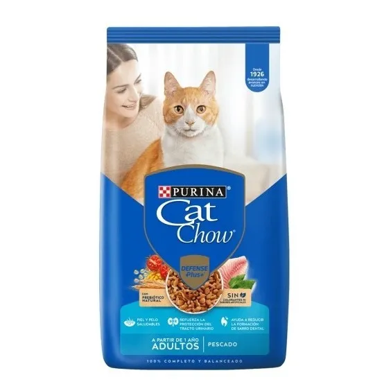 Cat Chow Adulto 3k Sabor Pescado + Salsa