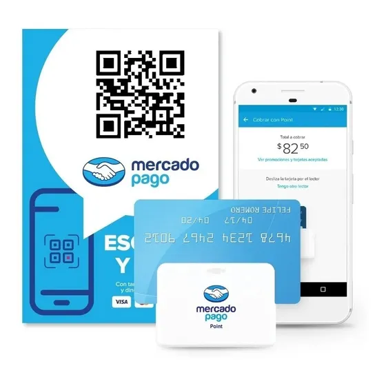 Mercado Pago Point Bluetooth - Lector De Tarjetas Mpos