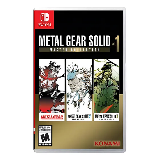 Metal Gear Solid Master Collection Vol 1 Switch Midia Fisica