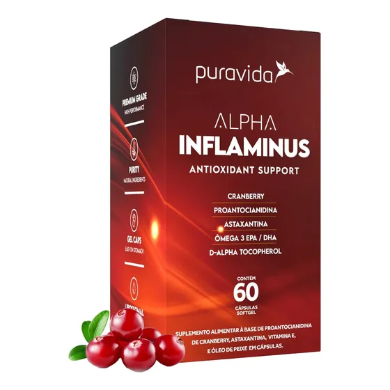 Alpha Inflaminus Puravida 60 Cápsulas