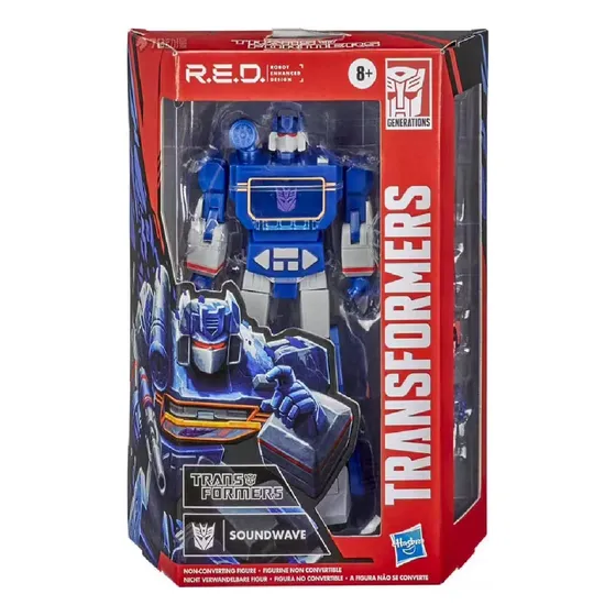 Transformers R.e.d. Soundwave Hasbro