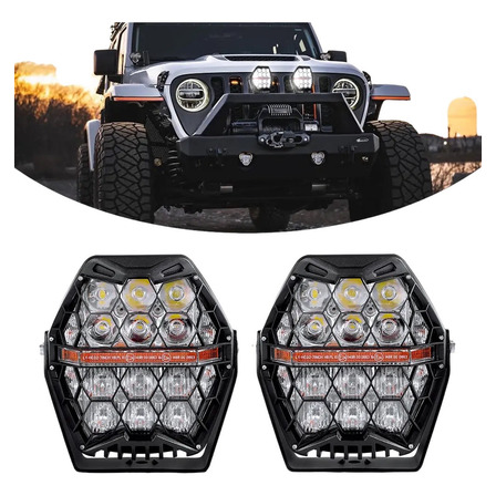 Par De Faros Led Premium 120w 7 Pulgadas Alta, Baja , Drl Par De Faros Led Premium 120w 7 Pulgadas Alta, Baja , Drl
