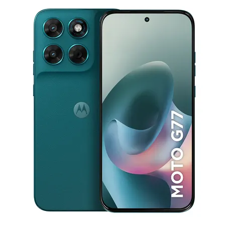 Smartphone Motorola Moto G77 5g - 256gb 24gb (8gb Ram + 16gb Ram Boost) Camera 108mp Ultra-pixel, Tela 1.5k Extreme Amoled 120hz, Ultrarresistente - Verde-escuro