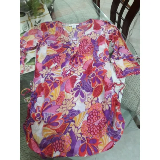 Vestido Tipo Bluson Playero Para Damas